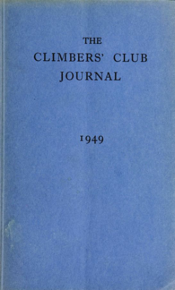 Climbers' Club 1949 Journal cover